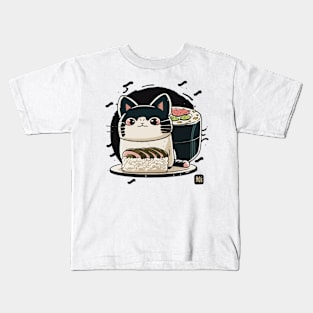 Sushi Cat Kids T-Shirt